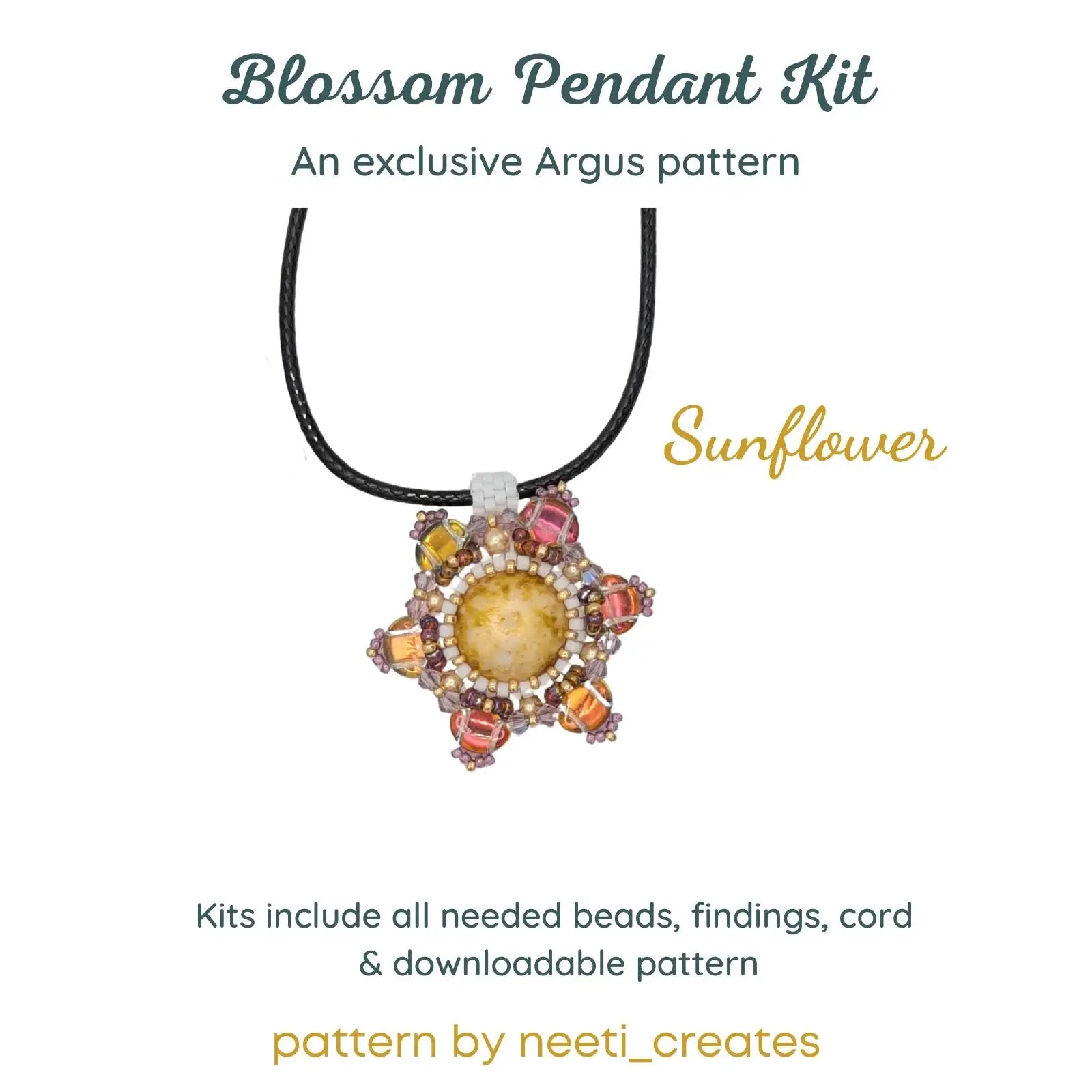 BlossomPendantKitSunflower - The Argus Collection
