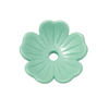 Blossom Lucite Flower Beads or Bead Caps, 10mm