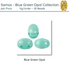 Samos par Puca, 5g, Blue Green Opal Collection, 8 Finishes - The Argus Collection