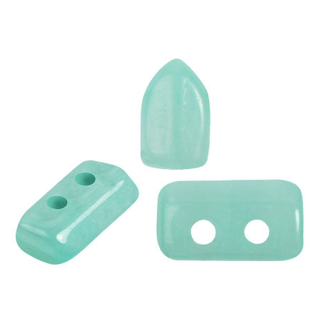 Piros Beads par Puca, Blue Green Opal, 5g