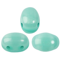 Samos Beads par Puca, Blue Green Opal, 5g & 20g