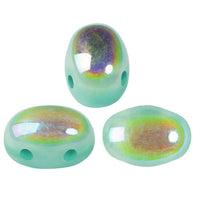 Samos Beads par Puca, Blue Green Opal, 5g & 20g