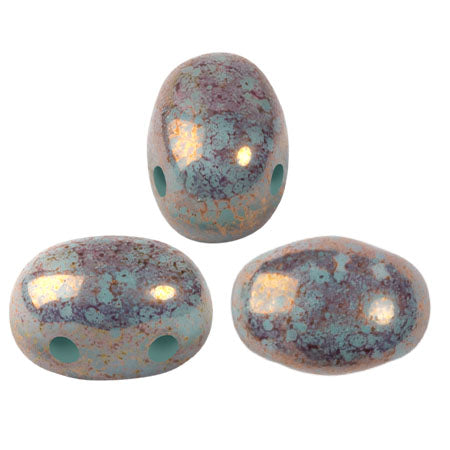 Samos Beads par Puca, Blue Green Opal, 5g & 20g