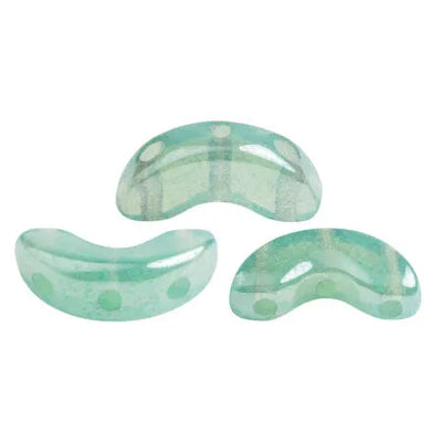 Arcos par Puca, 30 Beads, Blue Green Opal Collection - 3 Finishes - The Argus Collection