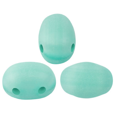 Samos Beads par Puca, Blue Green Opal, 5g & 20g