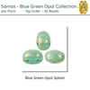 Samos par Puca, 5g, Blue Green Opal Collection, 8 Finishes - The Argus Collection