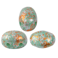 Samos Beads par Puca, Blue Green Opal, 5g & 20g