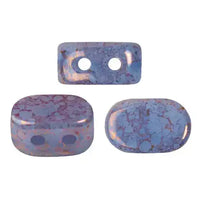 Lipsi beads par Puca, Blue Opal, 5g & 20g - The Argus Collection
