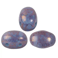 Samos Beads par Puca, Blue Opal, 5g & 20g - The Argus Collection