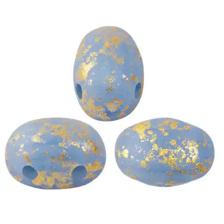 Samos Beads par Puca, Blue Opal, 5g & 20g - The Argus Collection