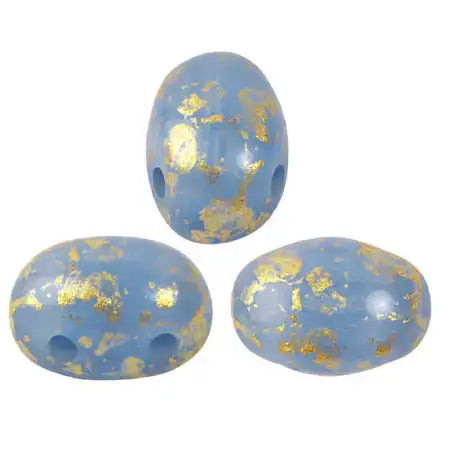 Samos Beads par Puca, Blue Opal, 5g & 20g - The Argus Collection
