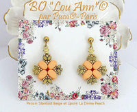 Lou Ann Earrings Pattern par Puca - The Argus Collection