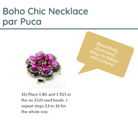 Boho Chic Necklace Pattern par Puca