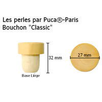 Classic Bottle Stopper Base, par Puca, for Gedeon Pattern