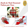 Boule de Noel 2021 Ornament Pattern par Puca - The Argus Collection