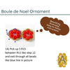 Boule de Noel 2021 Ornament Pattern par Puca - The Argus Collection