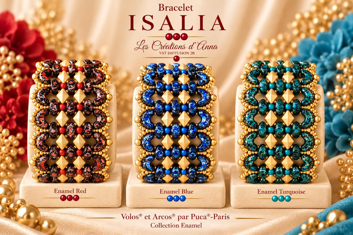 Isalia Bracelet Pattern Les Creations d' Anna