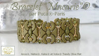 Macarie Bracelet Pattern par Puca - The Argus Collection