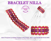Nilla Bracelet Pattern Les Creations d' Anna - Nilla Bracelet Pattern Les Creations d' Anna - Default Title , The Argus Collection