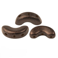 Arcos Beads Bronze Maroon