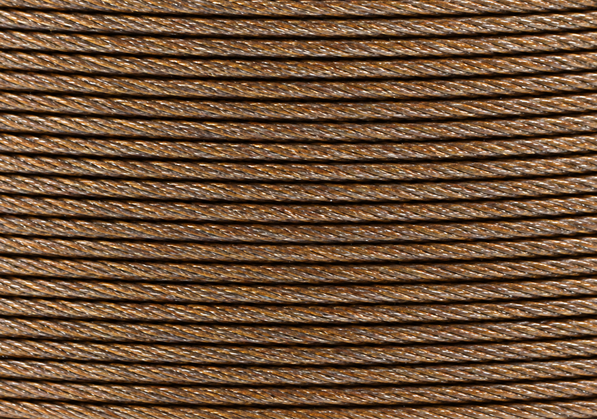 BronzeTwistedCableTexture - The Argus Collection