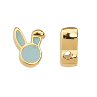 Bunny Head Slider Bead, 2 Pcs - The Argus Collection