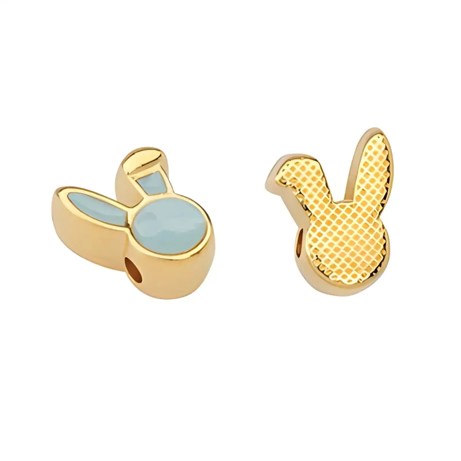 Bunny Head Slider Bead, 2 Pcs - The Argus Collection