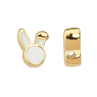 Bunny Head Slider Bead, 2 Pcs - The Argus Collection
