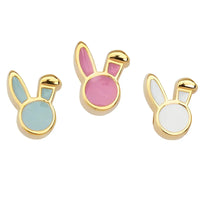 Bunny Head Slider Bead, 2 Pcs - The Argus Collection