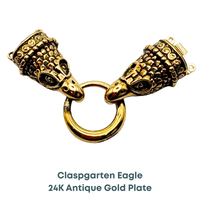 Claspgarten Eagle, 3-Strand Clasp