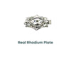 Claspgarten Gatsby, 1-Strand Box Clasp, 2 Finishes - The Argus Collection