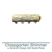 Claspgarten Shimmer, 4-Strand Bracelet Clasp - The Argus Collection