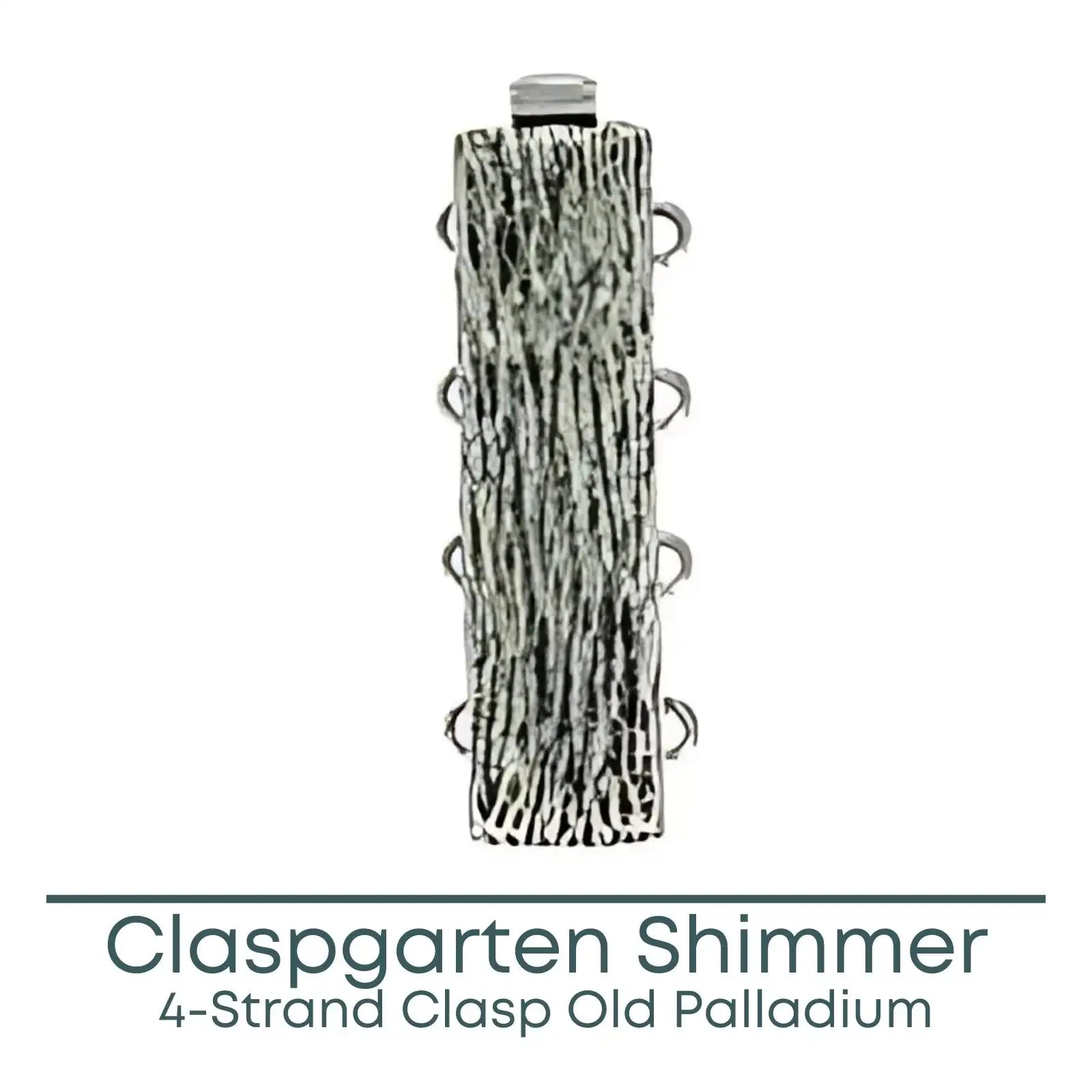 Claspgarten Shimmer, 4-Strand Bracelet Clasp - The Argus Collection