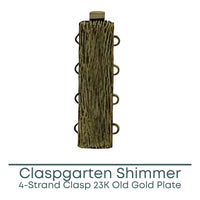 Claspgarten Shimmer, 4-Strand Bracelet Clasp - The Argus Collection
