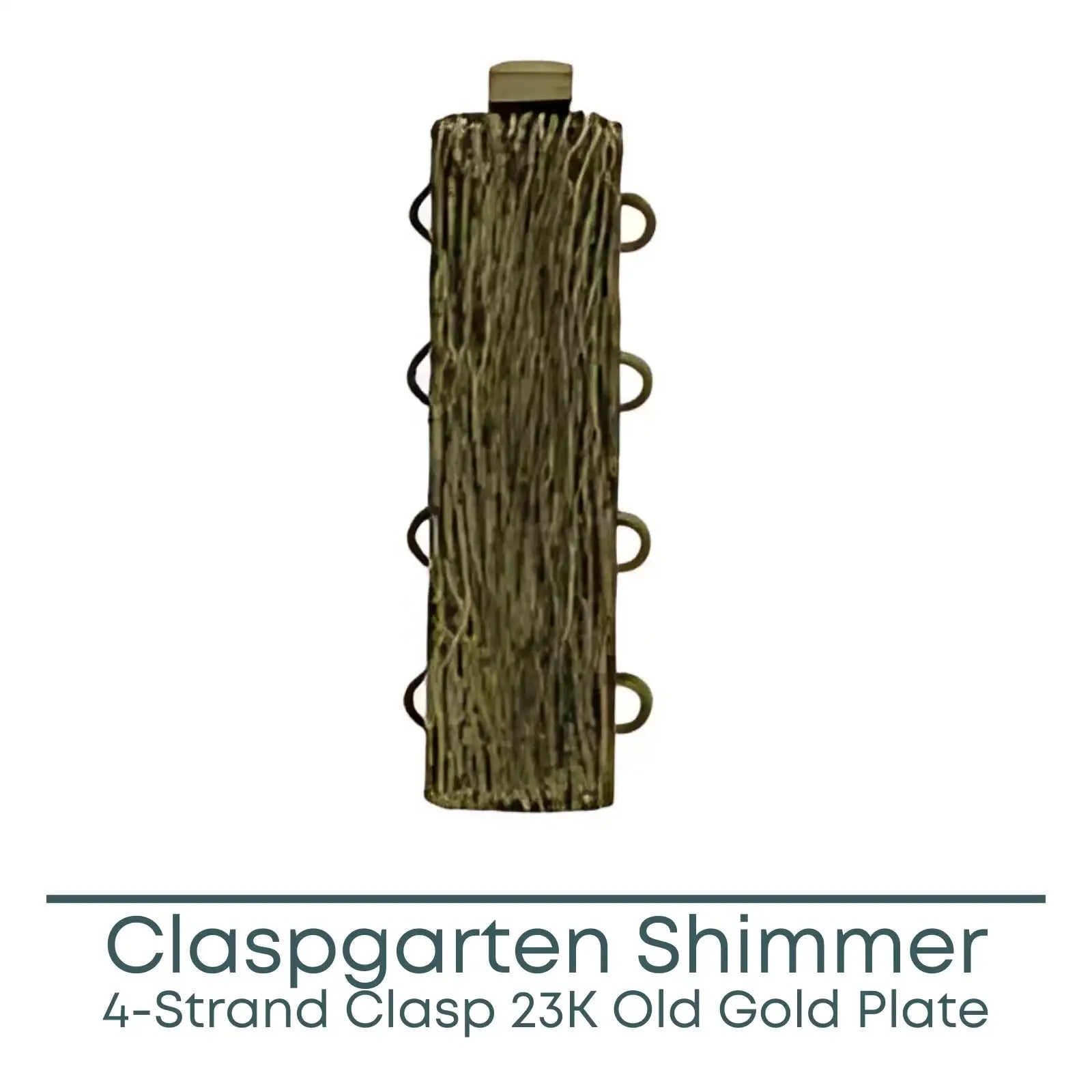 Claspgarten Shimmer, 4-Strand Bracelet Clasp - The Argus Collection
