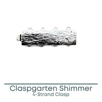Claspgarten Shimmer, 4-Strand Bracelet Clasp - The Argus Collection