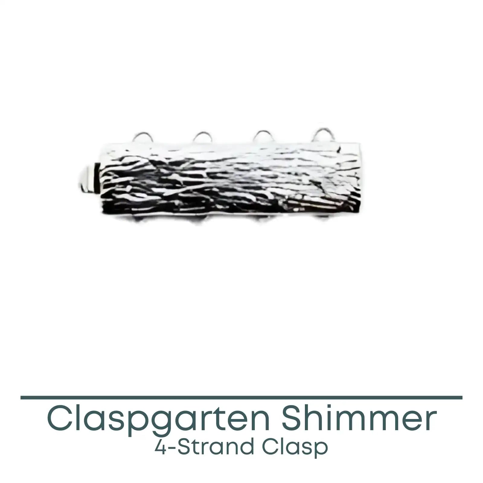 Claspgarten Shimmer, 4-Strand Bracelet Clasp - The Argus Collection
