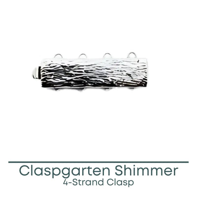 Claspgarten Shimmer, 4-Strand Bracelet Clasp - The Argus Collection