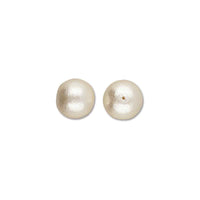 Cotton Pearls by Miyuki, Ivory, 12, 14 & 20mm
