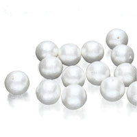 Cotton Pearls by Miyuki, White, 12, 14 & 20mm