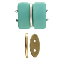 Cymbal Aselinos Carrier Bead Substitute or Spacer, 4 Pcs