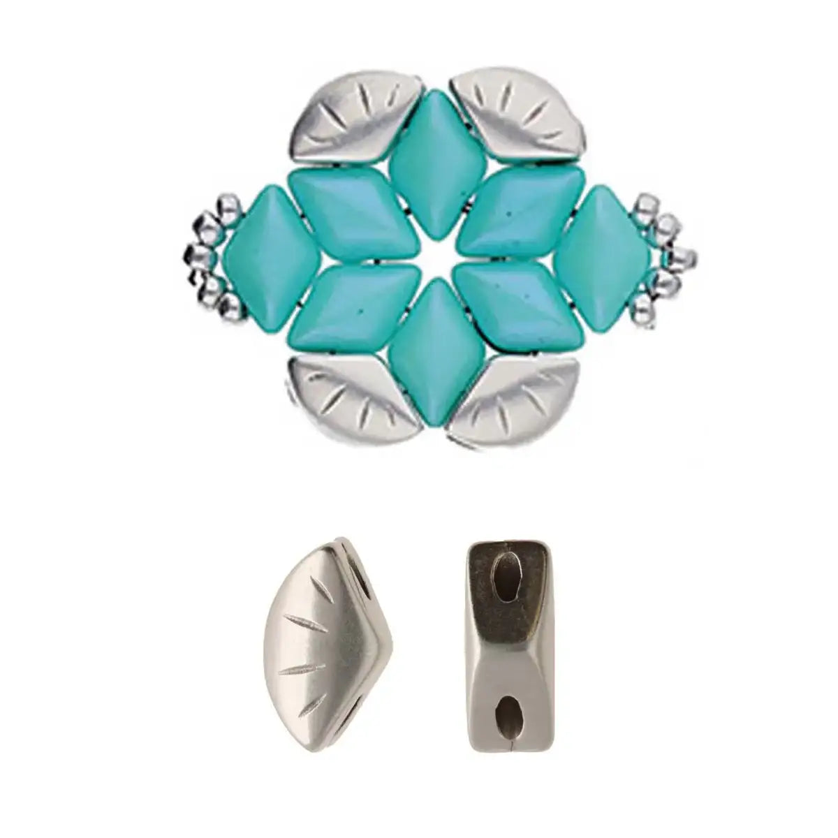 Cymbal Polonia Gemduo Side Beads, 6 Pcs.