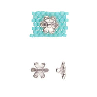 Cymbal Gerani Delica Bead Substitute, 4 Pcs.
