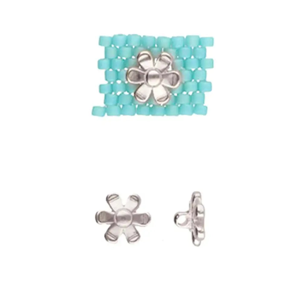 Cymbal Gerani Delica Bead Substitute, 4 Pcs.