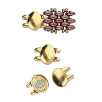 Cymbal Kypri Superduo Bead Magnetic Clasp, 1 pc
