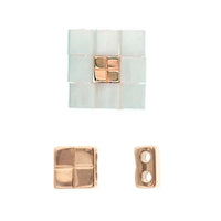 Cymbal Voutakos, Tila Bead Substitute, 5 Pcs