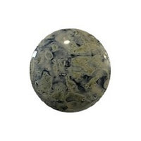 Cabochons par Puca, 18mm, Black Stony, 1 pc & 4pcs