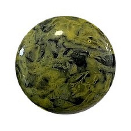 Cabochons par Puca, 25mm, Black Stony, 1 pc & 4 pcs