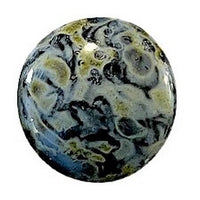 Cabochons par Puca, 25mm, Black Stony, 1 pc & 4 pcs