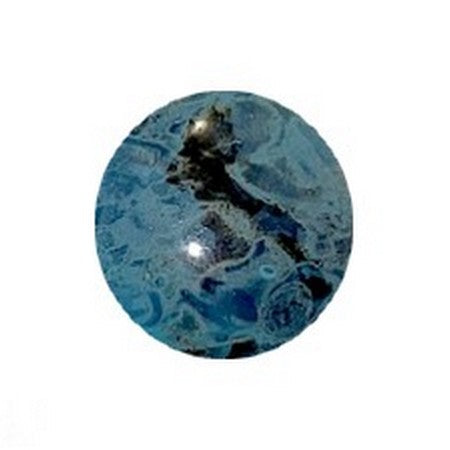 Cabochons par Puca, 18mm, Black Stony, 1 pc & 4pcs